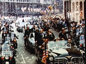 Ticker-tape parade in New York City in honor of the  ,  