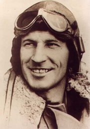 Kingsford Smith in his flying gear