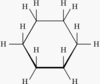 Cyclohexane molecular structure