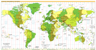 Time zone, Definition, Map, & Facts