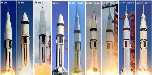 All Saturn IB Launches from AS-201 through ASTP.