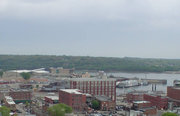The Mississippi Riverfront from the Observation Deck