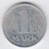 1 East German Mark (front)