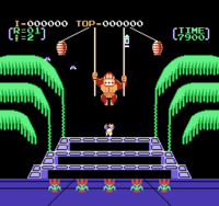 Screenshot of Donkey Kong 3
