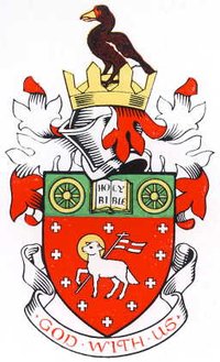 Arms of the former Dursley Rural District Council