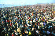 Largest gathering of Humanity on Earth. Around 70 million people participated in  at Haridwar