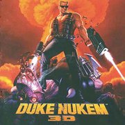 Duke Nukem in the title screen of 