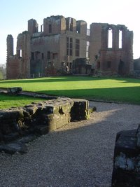 Kenilworth Castle's ruined hall