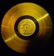 The Voyager Golden Record.