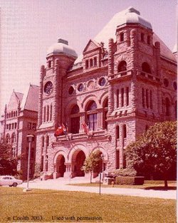 Ontario Legislature (R. A. Waite, 1892)