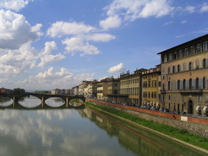 Arno River in Florence, Italy