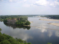  estuary into Vistula at 