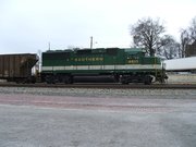 Southern Railway 4610 is shown working train T71 in  in early 2005.  Jason Trew photo