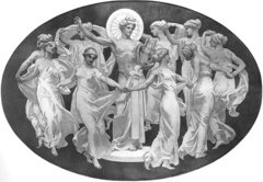 The Graces in a 1st century  at 