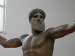 Bronze Sculpture, thought to be either Poseidon or Zeus, National Archaeological Museum, Athens