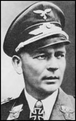 Wolfram von Richthofen was a distant cousin of the late Manfred von Richthofen and one of only a few select officers in the Luftwaffe to have attained the highest rank of Generalfeldmarschall. However, he was retired on medical grounds in late 1944 and died of a brain tumor in the American POW camp at Bad Ischl on July 12, 1945
