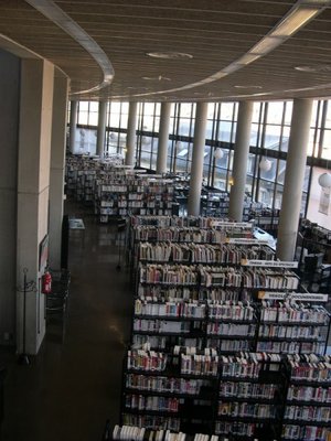 Modern-style library