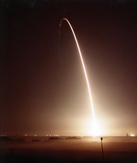 Taurus Missile launch (Time Exposure)