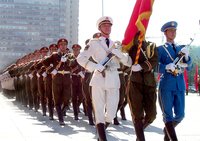  soldiers march in Beijing