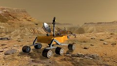 Mars Science Laboratory on Mars