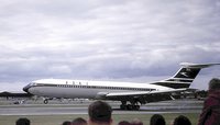 The Vickers VC-10 was developed for BOAC. Many of the airline's requirements for operability from hot and high airfields made the VC-10 unsuitable for North American carriers.