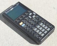 TI-85 graphing calculator.
