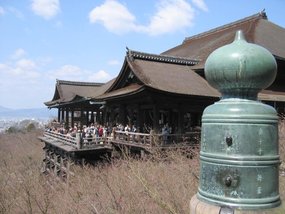 The main hall of Kiyomizu-dera, 