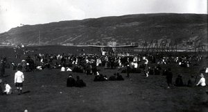 Alcock and Brown at Lester's Field in St. John's, Newfoundland, 1919
