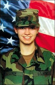 An undated photo of US Army PFC Jessica Lynch (DoD photo)