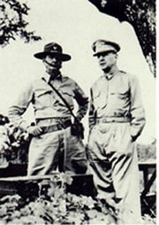 Generals Wainwright (left) and 
