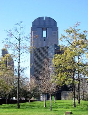 J.P. Morgan Chase Tower (rear)