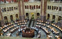 Library of Congress reading room