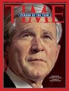 On , the magazine chose US President  as Person of the Year for 2004.