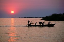 Fishermen on Lake Tanganyika