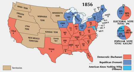 U.S. presidential election, 1856 - Academic Kids