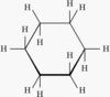 Cyclohexane molecular structure