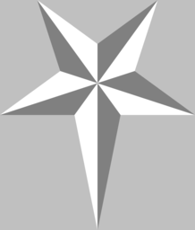 Symbol of Jesus Christ, the Morning Star.  A beautiful symbol, to say the least.  In devotion to Christ, why use a crucifix to symbolize His death when you can use this to symbolize His life and His resurrection?