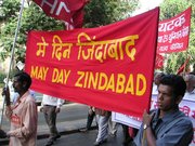 May Day rally in 
