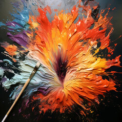 There is a wide variety of artists' paints available for the professional or ameteur artist.