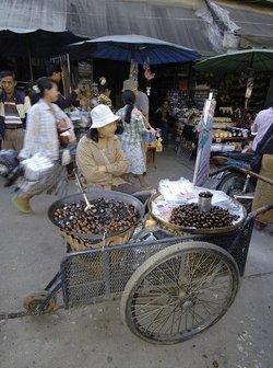 Street in Myanmar. Picture provided by Classroo Clipart (http://classroomclipart.com)