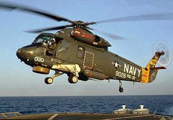 SH-2F Seasprite of the US Navy.
