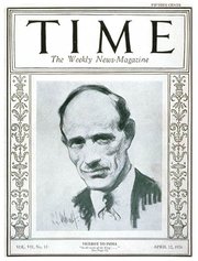 Cover of Time Magazine April 12, 1926