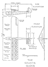 Plans for the Colditz Glider