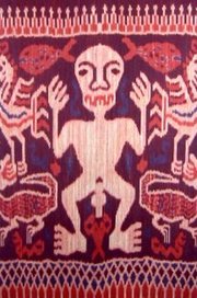 Ikat weaving from the Island of Sumba, Indonesia