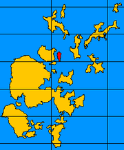 Egilsay shown within Orkney Islands