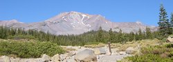 Avalanche Gulch on Mt Shasta