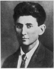 Franz Kafka approximately 1917