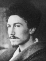 Ezra Pound, who gave Vorticism its name and contributed to BLAST.