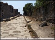 A quiet street in Pompeii