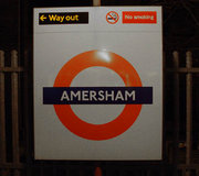Amersham Station Sign